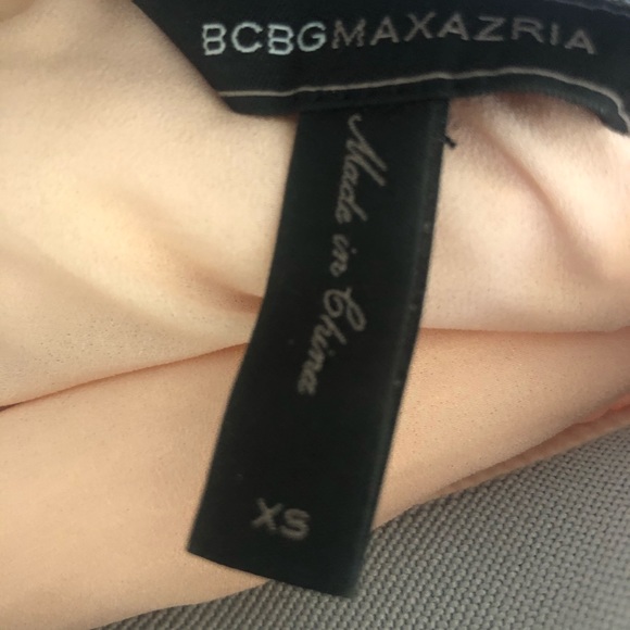 BCBG Peach Sequin Skirt - Picture 5 of 5